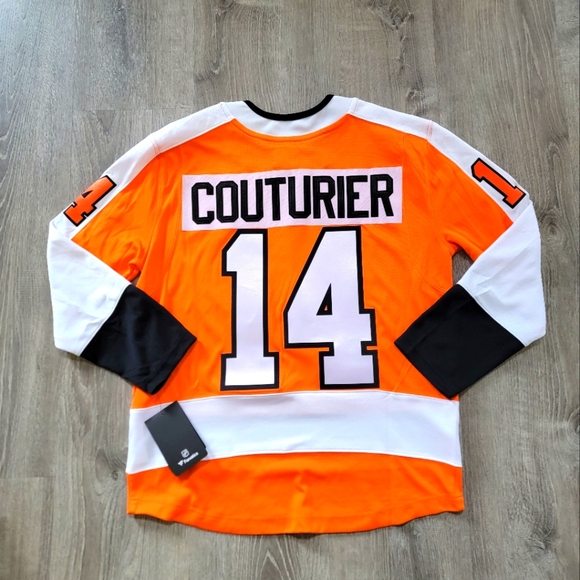 BRAND NEW Fanatics Authentic Flyers Couturier #14 Home Jersey Men's Size XS - Picture 2 of 7